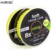 2 stücke Karpfen Angelschnur 8 strand Geflochtene Haken Link 20m Drei Größe Grob Carp Fishing Tackle