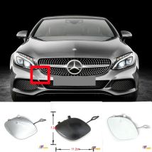 A2058850324 Fit 15-18 Mercedes-Benz C-Class Sedan(W205)Wagon(S205) FRONT TOW COVER A2058850024