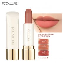 FOCALLURE 16 Sfumature Rossetto Opaco Naturale Super Morbido Lip Stick Impermeabile Lip Smalto Balsamo Bellezza Alto Pigmento Cosmetici Trucco
