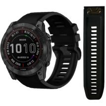 Quick fit silikon armband für garmin fēnix 7x pro epix pro 51 26mm armband für garmin fenix 6x 5x 7x mk2i mk3i armband