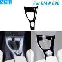 Für BMW 3 Serie E90 06-08 Klavier Schwarz Getriebe Shift Panel Lagerung Box Anzug Trim Abdeckung Auto Innen dekoration Zubehör Aufkleber