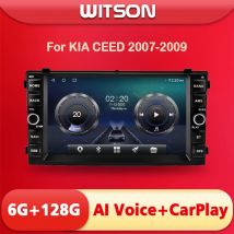 WITSON Android 15 estéreo de coche Gps para KIA CEED 2007-2009 Auto Radio Carplay Audio Multimedia navegación