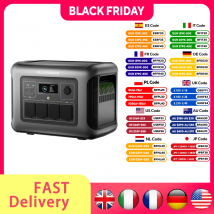 ALLPOWERS R1500 LITE Przenośna Stacja Zasilania 1056Wh Bateria LFP z 4 Gniazdami AC 1600W 35dB UPS Generator Solarny na Kemping