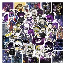 10/30/50/100pcs Cartoon Murder Drones Stickers Anime Decals Skateboard Laptop Travel Luggage Phone Car Waterproof Sticker Toys