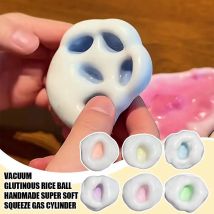Super Soft Feel Tischspielzeug, ultradünn, Eishaut, stressabbauendes Spielzeug, Stressabbau, klebriger, handgefertigter Ball
