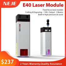 NEJE CNC E40 Laser 11W + uscita modulo Laser a fuoco fisso taglio e intaglio macchina fai da te ad alta pressione integrata a 2 raggi