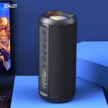 ZEALOT-S46 Altoparlante Bluetooth portatile IPX4 Impermeabile 6 ore 10w suono super forte Altoparlante wireless per scheda TF del telefono