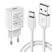 Szybka ładowarka EU Plug szybkie ładowanie dla Samsung J6 Prime J2 Core A7 2018 M20 M30 A10 A20 A20E A30 A40 A50 A70 s10 Plus kabel Usb