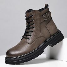 Männer stiefel 2024 Neue Winter Hausschuhe Warme Männer Schuhe Wasserdicht Nicht-Slip Plüsch Turnschuhe Männlichen tenis schuhe Stiefel Männer turnschuhe Winter