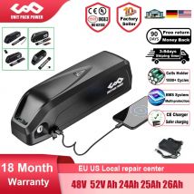 Batteria EBike 21700 Hailong Polly 36V 52V 48V 20Ah 25Ah per bicicletta elettrica Bafang 1500W 1000W 750W 500W 350W 250W