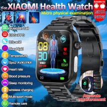 Nuovo 2025 Smartwatch per XIAOM1 con ECG+PPG, Monitoraggio Grasso Sanguigno e Acido Urico, Frequenza Cardiaca, Pressione Sanguigna, Chiamate Bluetooth per Uomini e Donne