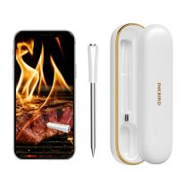 INKBIRD INT-11S-B 5-Sensor Wireless Meat Thermometer, Bluetooth 5.4, 91m Range, 25H Battery, IP67 Waterproof, for BBQ & Smoker