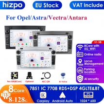 CarPlay 4G-LTE Android 13 Auto Radio Per Opel Astra HJ Vectra Vauxhall Antara Zafira Corsa CD Vivaro