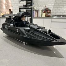 RC Boat 70cm Q Boat Jet Remote Control Ships 3D Printed Molding Jet Pump Driven RC Schiffe Model RTR Ship Toy
