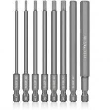 8 Stück 1/4 "Sechs kant bohrer Bohrer Set Magnet bohrer Set Torx Schrauben dreher Flach kopf f1fc Schrauben dreher Handwerkzeuge