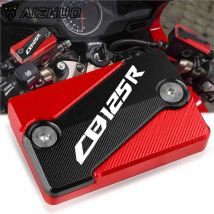 CB125R Motorrad Aluminium Vorderradbremse Kupplungszylinder Flüssigkeitsbehälter Abdeckkappe FÜR HONDA CB125R CB125 R 2018-2019 CB125 R