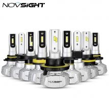 NOVSIGHT Faro H4 H7 H8/H9/H11 H1 H3 9005 9006 9007 H13 Auto LED Faro Hi-Lo Fascio 50W 10000LM 6500K Lampadina fendinebbia