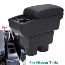 Für Nissan Tiida C11 Armlehne Box Für Nissan Tiida Latio Sylphy Versa Auto Armlehne Lagerung Box Tasse Halter Nachrüstung Auto Zubehör