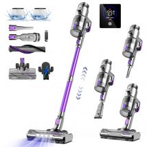 FixtFixer 500W Aspirapolvere Senza Fili, Scopa Elettrica Senza Fili Potente, 6-in-1 Scopa Senza Fili 80 Minuti di Autonomia per pavimenti duri, moquette, peli di animali domestici