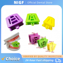 NIGF 3 Pcs/Set Size S/M/L Dental Mouth Opener Occlusal Pad Teeth Prop Bite Rubber Retractor Latex