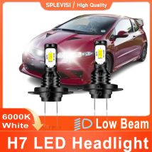 2x LED Auto Luce H7 Faro Basso Fascio 70W Bianco Per Honda Civic FN2 2005 2006 2007 2008 2009 2010 2011 2012 2013 2014 2015 2016