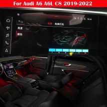 Control Decorative Ambient Light 30 Colors For Audi A6 A6L C8 MLB EVO 2019-2022 MMI LED Atmosphere Lamp illuminated Strip
