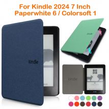 Case For Kindle Paperwhite 2024 12th Generation and Colorsoft 7 Inch Model No. SA569P SA568B Magnetic Protective Shell Pouch 7”