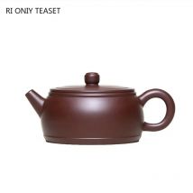 210 ml chinesische Yixing rohes Erz Zhu Schlamm Teekanne Kugelloch Filtration Wasserkocher handgemachte lila Ton Teekannen Zisha Teegeschirr liefert