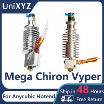 I3 Mega S Hotend V5 Bowden Upgraded 3D Printer Parts For Anycubic Mega Zero 2.0 Kobra Chiron Vyper Heat Break Hot End Kits