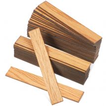 40PCS Puppenhaus Bodenbelag Miniatur Simulation Holzbodenbelag Mini Bodenbretter Bodenfliesen 1:12 Puppenhaus Möbel Dekor