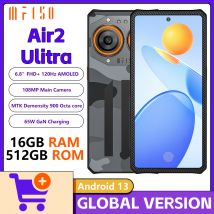 IIIF150 Air2 Ultra 5G Telefono robusto 6.8''FHD+ 120Hz 2K Schermo AMOLED 16GB+512GB Fotocamera 108MP Ultra-sottile Robusto 65W Carica Android