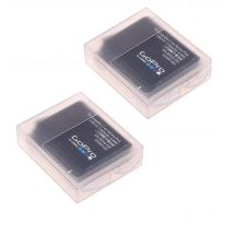 Caja protectora de almacenamiento para batería, cubierta de plástico, accesorios de cámara para Gopro Hero 10 9/8/7/6/5, bolsa de montaje de batería, 2 uds.