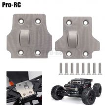 1Set Chassis Guard Armor ARA aus Edelstahl 320570   Für Arrma 1/8 Karton Senton Outcast Talion Notorious BLX 6S Rc Auto Teil