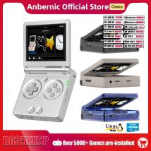 ANBERNIC RG35XXSP Flip Console di gioco portatile retrò portatile Schermo IPS da 3,5 pollici Sistema Linux a 64 bit Giochi 64G 5K compatibili con HDMI