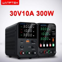 Wanptek DC Alimentatore da laboratorio regolabile 30V 10A 60V 5A 120V 3A con alimentatore da banco di ricarica rapida USB