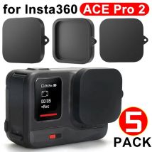 Für Insta360 Ace Pro 2/Ace Pro Objektiv Schutzhülle Shell Weiche Silikon Anti-scratch Staub-proof Kamera Schutz zubehör