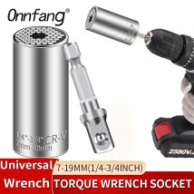 Onnfang 1/4-3/4 Zoll Universal-Drehmoments chl üssel Kopfsatz Steckdose Hülsen griff Power Drill Ratschen schlüssel Schlüssel Magic Multi Handwerkzeuge