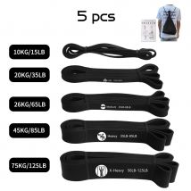 Fascia elastica per esercizi con fascia di resistenza in lattice resistente per attrezzature per il fitness Pilates per allenamento con fascia di assistenza per la forza sportiva