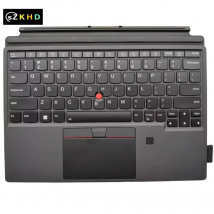 Neue Original-Tablet-Basistastatur für ThinkPad X12, abnehmbare 2-in-1-Tastatur der 1. Generation mit Hintergrundbeleuchtung, Englisch, Britisch, Französisch, mit FPR