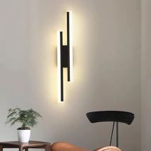 Aplique LED de pared para interiores, lámpara de pared de 16W, iluminación LED de pared de diseño moderno para escalera, pasillo, comedor, sala de estar