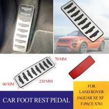 Auto Pedalabdeckung Rest Pedale für Range Rover Evoque Land Rover Discovery Sport Jaguar XE XF E-Pace Zubehör