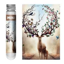 Mini Puzzle della provetta 150pcs Deer Dogs Jigsaw Puzzle Decompress Toy Educational Family Game