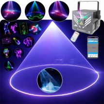 Wedding White Laser APP 2W 3W 5W RGB modelli di animazione DJ Light Dance Bar Party Landscape Projector ILDA Stage Lamp Show G29N8