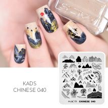 Nail Art Stamping Plate Stainless Steel Stencil For Nail with Nail Stamping Polish Or Stamp Gel Art Design Manicure DIY Tool