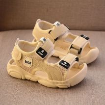 2024 Sommer Kinderschuhe Jungen weiche Sohlen Strands chuhe männlich Baby Baotou Anti-Kick Kinder sandalen Princepard Sommers andalen