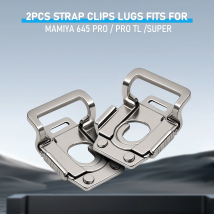 2 Stück Mamiya Lugs Schultergurt-Adapter-Clips für Mamiya 645 Pro/Pro TL/Super Kamera