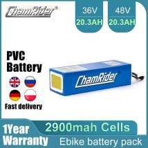 Chamrider Ebike Battery 36V Bateria do roweru elektrycznego 10AH Bateria PVC 30A BMS Bateria 18650 Ogniwa litowe 500W 750W