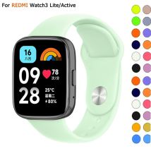 Anello in silicone per Xiaomi Redmi Watch 3 SmartWatch cinturino sportivo da polso cinturino in gomma per cinturino Xiaomi mi3 Active Lite