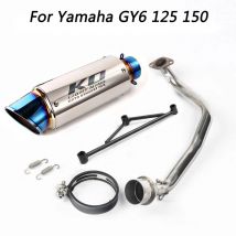Für Yamaha GY6 125CC 150CC Motorrad Auspuffrohr Flucht Schalldämpfer Rohr Geändert Stecker Abschnitt