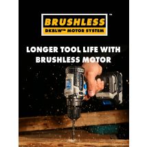 DEKO 20V Brushless Cordless Drill Combo Kit Mini Electric Screwdriver 2 Speed Power Tools for Woodworking